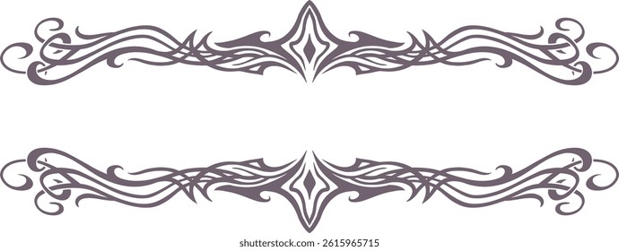 Decorative frames and borders vector art design