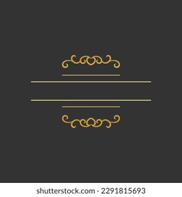 decorative frames and corner decorations for writing and photos