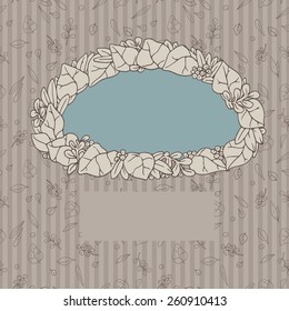 Decorative frames for images and custom text. Ukraine