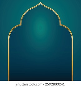 Decorative frames for islamic design templates