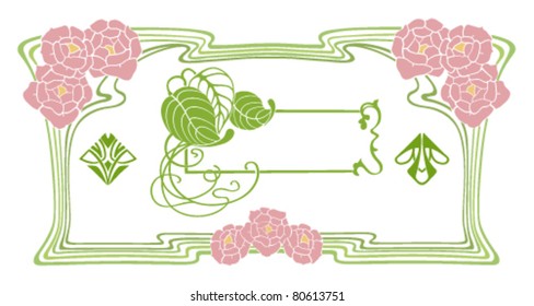 decorative frames in modern style