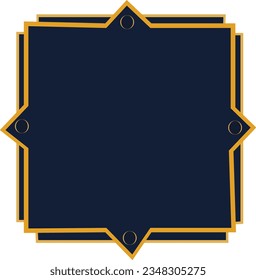 Marcos decorativos. Marco ornamental retro, adornos rectangulares vintage y borde ornamental. Marcos de boda decorativos, bordes de imagen del museo antiguo Conjuntos vectores de iconos aislados