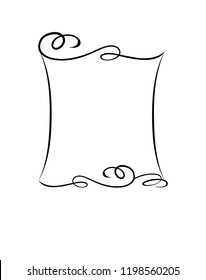 Decorative frames. Vintage vector. Vector Illustration.
