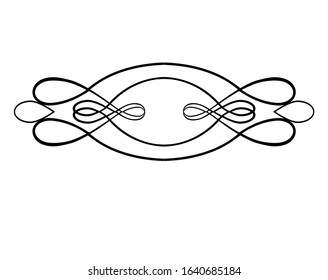 Decorative frames. Vintage vector. Vector Illustration.