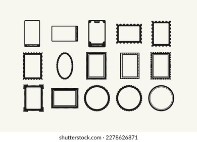 Decorative frames. Decorative wedding frames, Retro ornamental frame, vintage rectangle ornaments and ornate border. Antique museum picture borders or deco devider. 