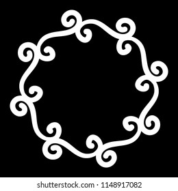 Decorative frame.Vector illustrate.