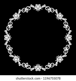 Decorative frame.Vector illustrate.