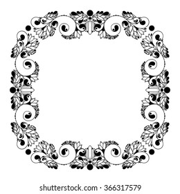 Decorative frame.Vector illustrate.