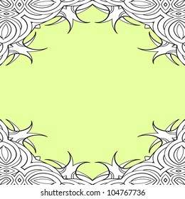 decorative frame.Vector Illustration.