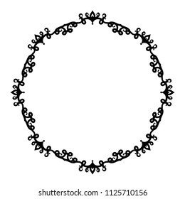 Decorative frame.Vector illustration.