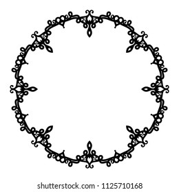 Decorative frame.Vector illustration.