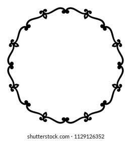Decorative frame.Vector illustration.