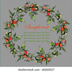 Decorative framework. eps10