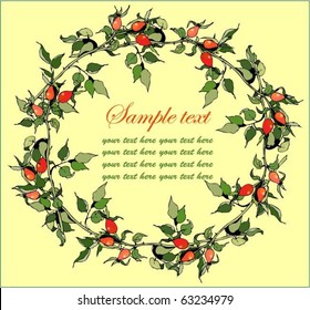Decorative framework. eps10