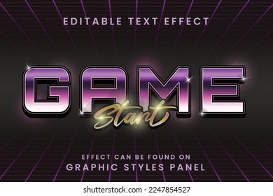 decorative game Font and Alphabet vector