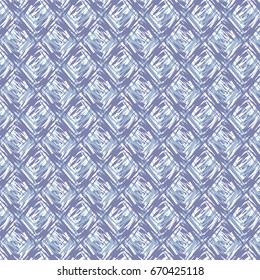 Decorative geometric blue background. Abstract vector.