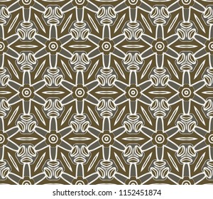 decorative geometric floral pattern. seamless vector illustration. for wallpaper, invitation, fabric textile.