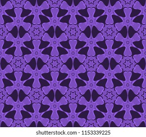 decorative geometric floral pattern. seamless vector illustration. for wallpaper, invitation, fabric textile.