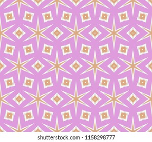 decorative geometric floral pattern. seamless vector illustration. for wallpaper, invitation, fabric textile.