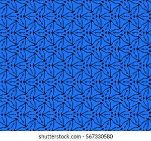 decorative geometric floral pattern. seamless vector illustration. for wallpaper, invitation, fabric textile