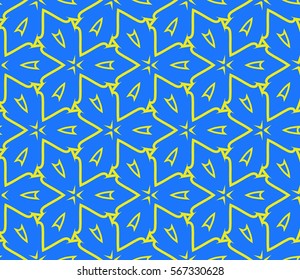 decorative geometric floral pattern. seamless vector illustration. for wallpaper, invitation, fabric textile