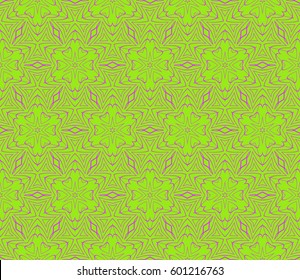 decorative geometric floral pattern. seamless vector illustration. for wallpaper, invitation, fabric textile