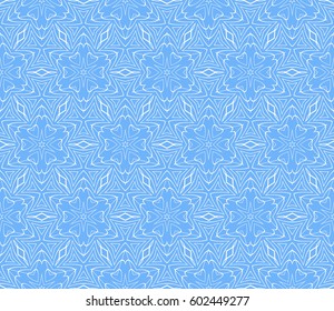 decorative geometric floral pattern. seamless vector illustration. for wallpaper, invitation, fabric textile
