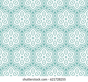 decorative geometric floral pattern. seamless vector illustration. for wallpaper, invitation, fabric textile
