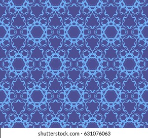 decorative geometric floral pattern. seamless vector illustration. for wallpaper, invitation, fabric textile