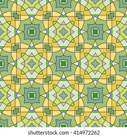 Decorative geometric floral seamless pattern, coloring book page.  Hand drawn doodle sketchy background, bandanna shawl, carpet design. Decoration pattern colorful seamless texture vector illustration