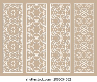 Bordes de línea geométrica decorativos con textura extensible. Ornamento tribal étnico árabe, indio, turco, plantillas de marcadores establecidas. Elementos de diseño aislados. Colección de patrones de encaje estilizados