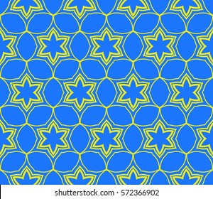 decorative geometric line pattern. floral and geometry seamless ornament. vector illustration. for design, wallpaper, fabric, invitation, brochure