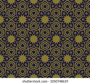 Decorative geometric ornament. seamless pattern. vector illustration. for interior design, wallpaper, invitation