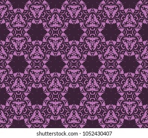 Decorative geometric ornament. seamless pattern. vector illustration. for interior design, wallpaper, invitation