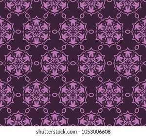 Decorative geometric ornament. seamless pattern. vector illustration. for interior design, wallpaper, invitation