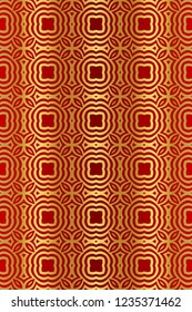 Decorative geometric ornament. seamless pattern. vector illustration. Tribal Ethnic Arabic, Indian, motif. for interior design, wallpaper.