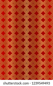 Decorative geometric ornament. seamless pattern. vector illustration. Tribal Ethnic Arabic, Indian, motif. for interior design, wallpaper.