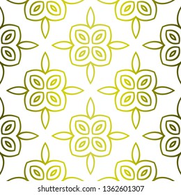 Decorative Geometric Ornament. Seamless Pattern. Vector Illustration. Tribal Ethnic Arabic, Indian, Motif. For Interior Design, Wallpaper