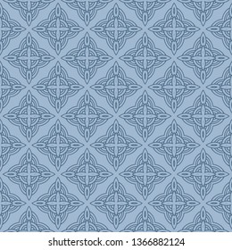 Decorative Geometric Ornament. Seamless Pattern. Vector Illustration. Tribal Ethnic Arabic, Indian, Motif. For Interior Design, Wallpaper