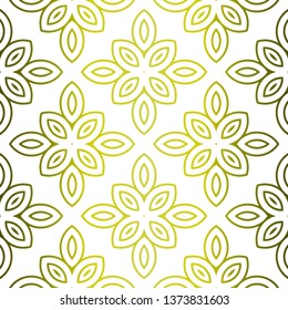 Decorative Geometric Ornament. Seamless Pattern. Vector Illustration. Tribal Ethnic Arabic, Indian, Motif. For Interior Design, Wallpaper