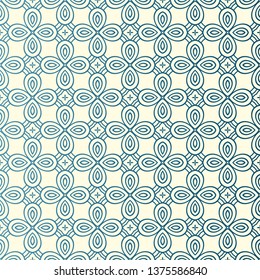 Decorative Geometric Ornament. Seamless Pattern. Vector Illustration. Tribal Ethnic Arabic, Indian, Motif. For Interior Design, Wallpaper