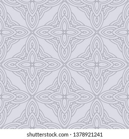 Decorative Geometric Ornament. Seamless Pattern. Vector Illustration. Tribal Ethnic Arabic, Indian, Motif. For Interior Design, Wallpaper