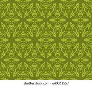 decorative geometric ornament. Seamless vector illustration. Floral style.