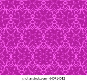 decorative geometric ornament. Seamless vector illustration. Floral style.