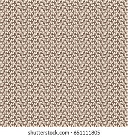 Decorative geometric pattern. Monochrome. Abstract vector.