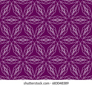 decorative geometric pattern. seamless vector illustration. for wallpaper, invitation, fabric textile. purple color
