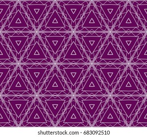 decorative geometric pattern. seamless vector illustration. for wallpaper, invitation, fabric textile. purple color