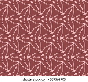 decorative geometric seamless background. vector illustration. for interior design, wallpaper, fabric textile. 