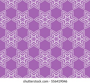 decorative geometric seamless lace pattern. vector illustration. for interior design, wallpaper, invitation. purple color