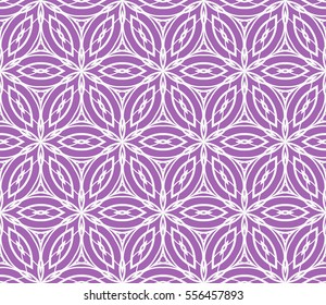 decorative geometric seamless lace pattern. vector illustration. for interior design, wallpaper, invitation. purple color
